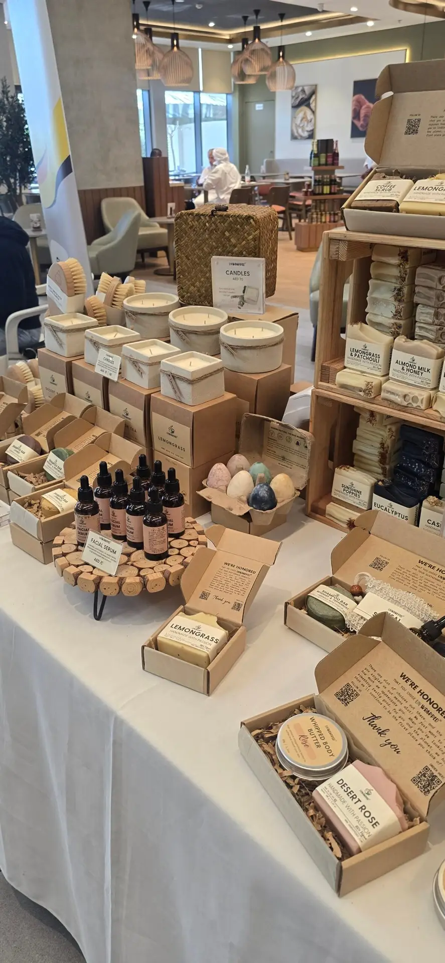 Unwrapped market pop up
